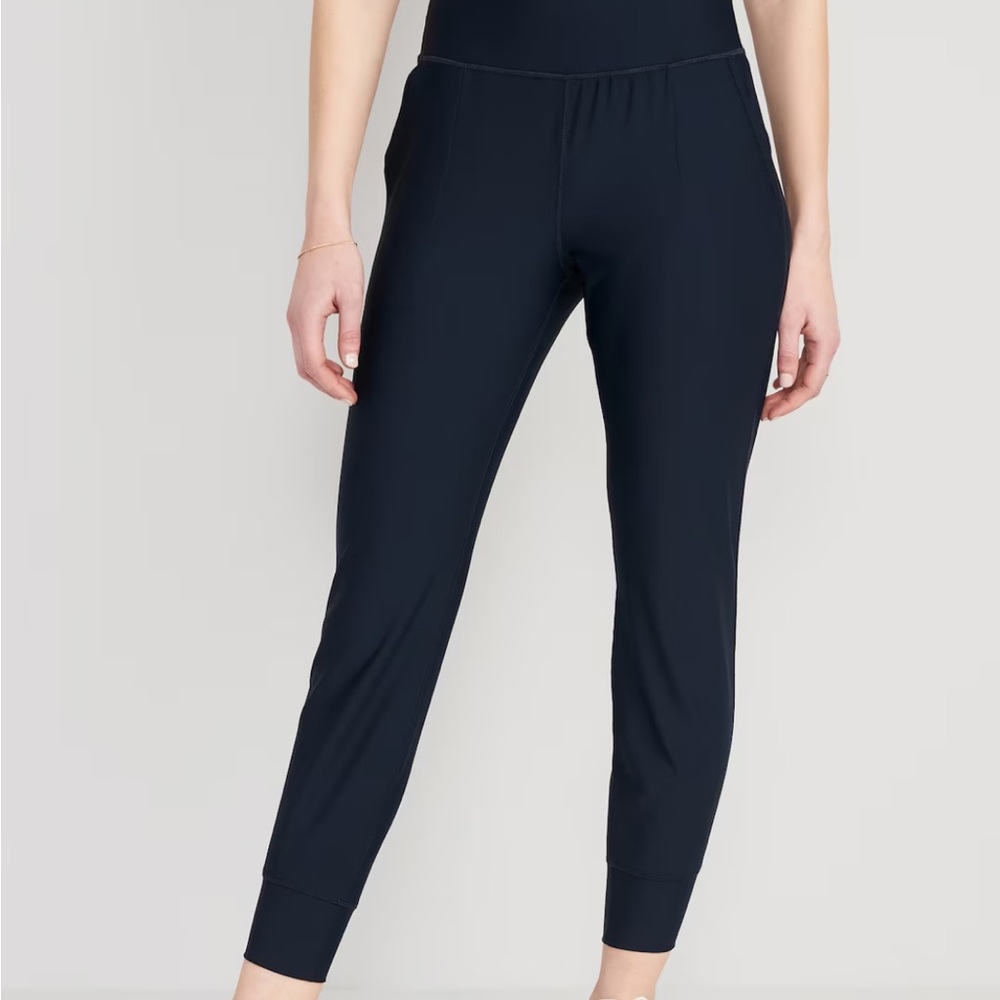 Old Navy High Rise Joggers Navy Blue Small